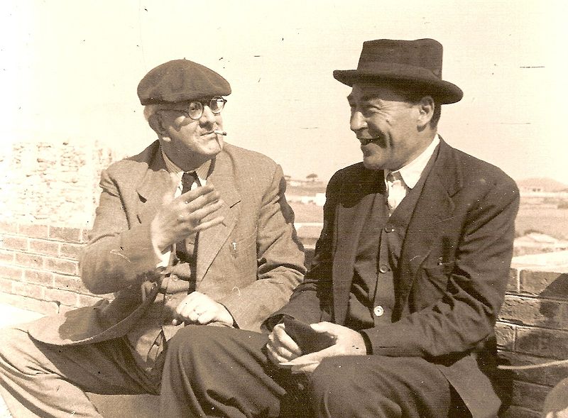 Manuel Brunet i Josep Pla
