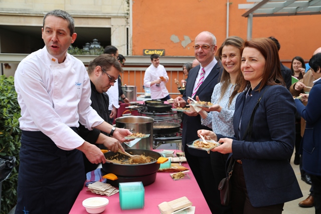 Presentació de Pals i la cuina de l'arròs al Palau Robert