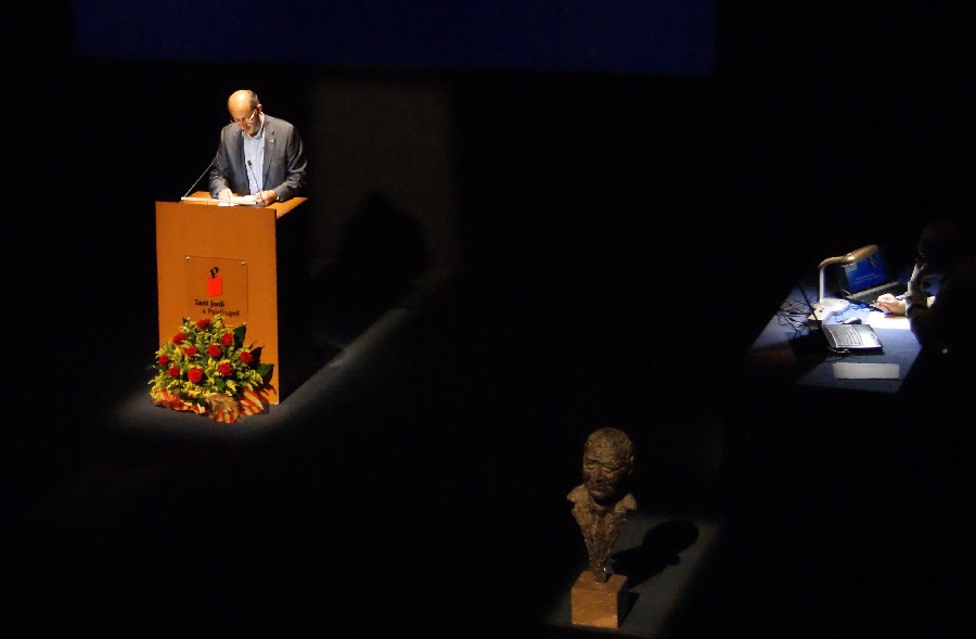 Albert Gómez, tinent d'alcalde de Palafrugell, va participar l'any passat a la Lectura Continuada de Josep Pla