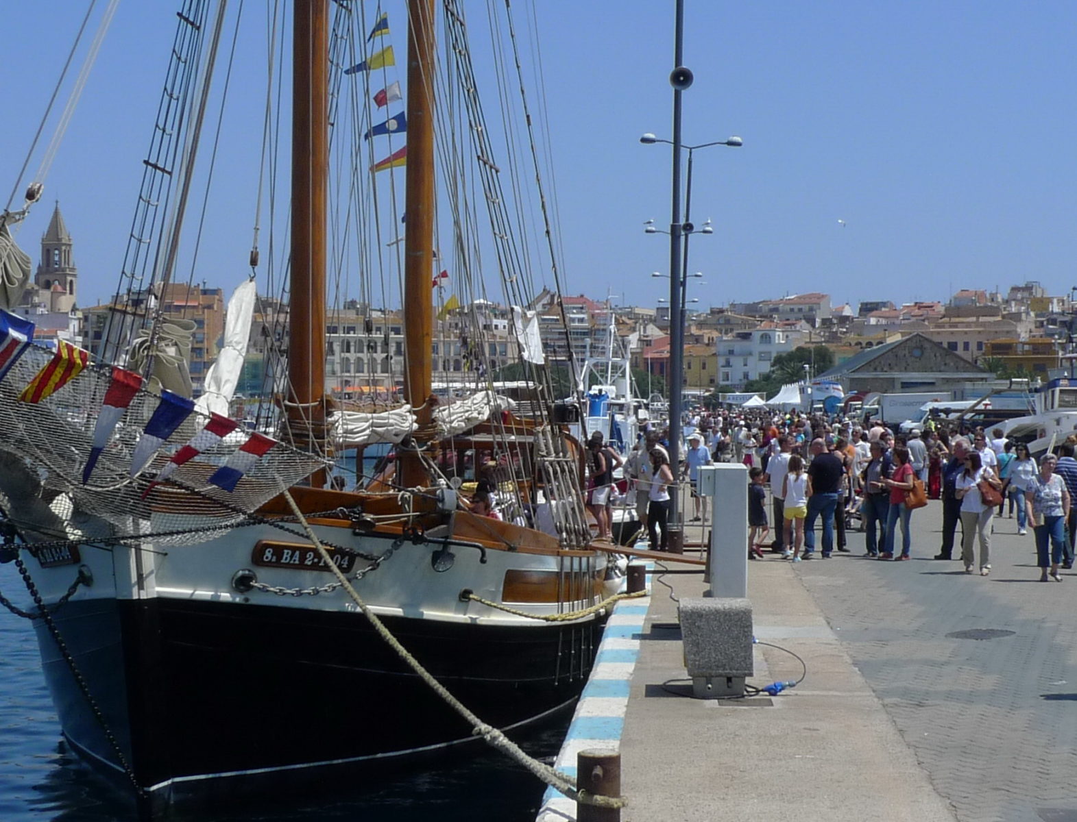 Una de les passades edicions del festival mariner Palamós Terra de Mar / Q.Esteve Festival mariner