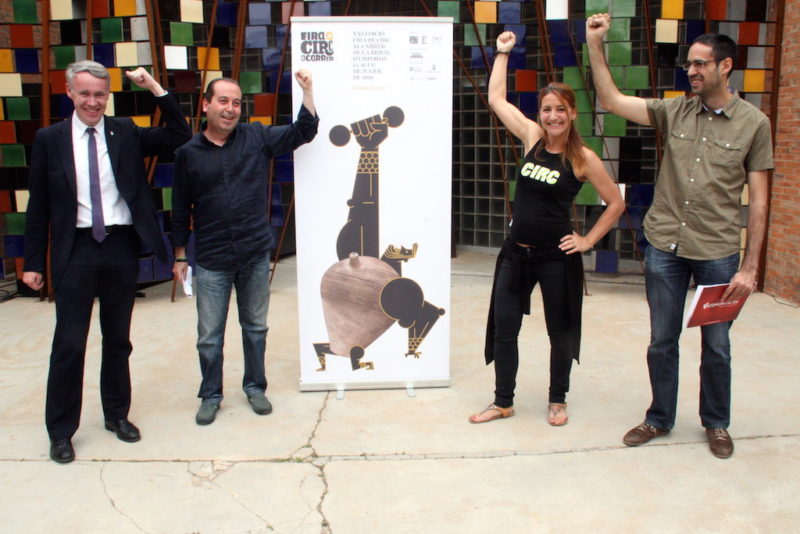 Fira de circ al carrer de La Bisbal