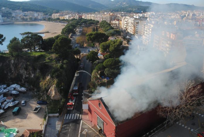 Incendi Sant Feliu de Guíxols