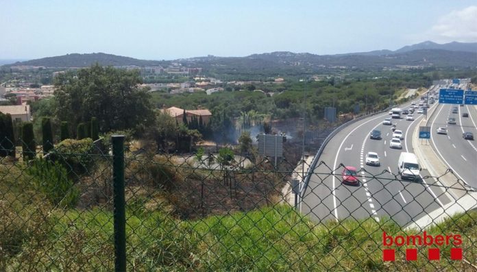 incendi c 31 platja d'aro