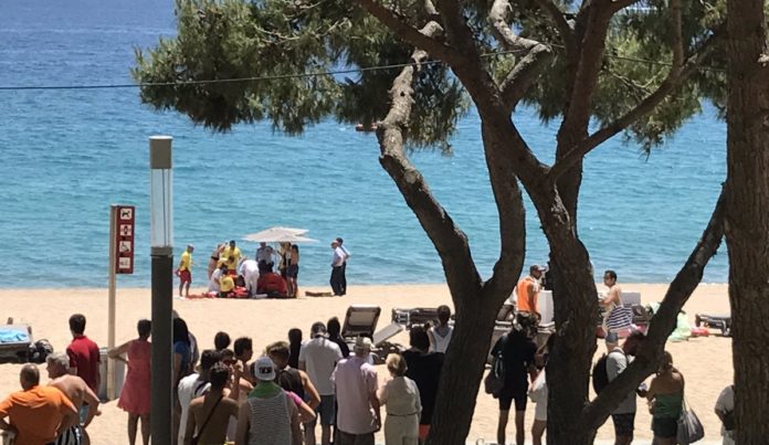 mort dona platja d'aro
