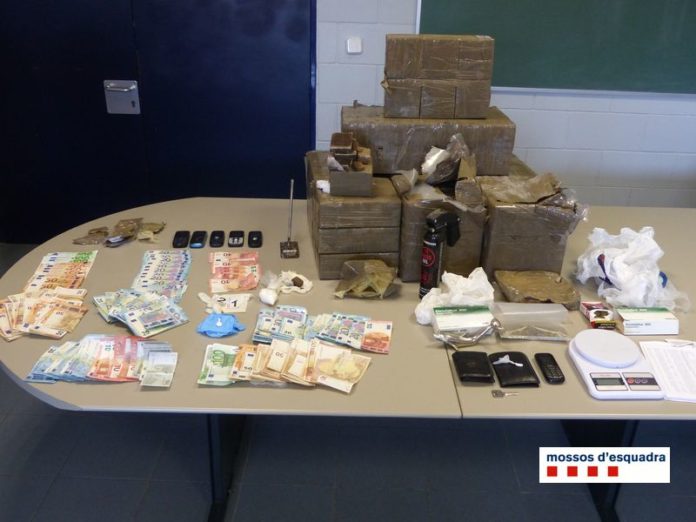 mossos droga estartit
