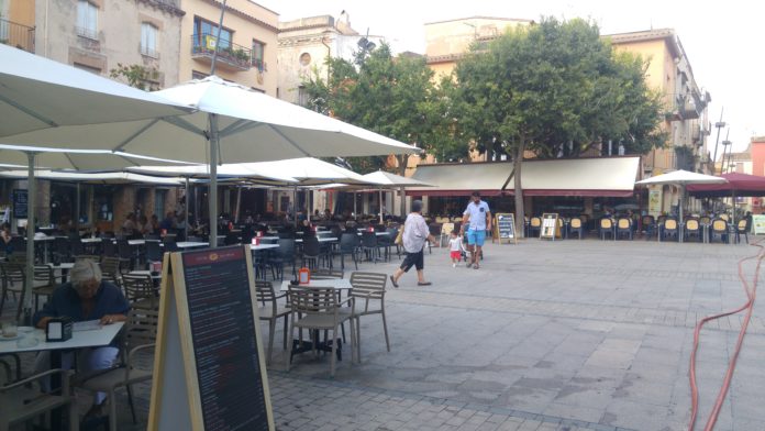 Plaça nova de Palafrugell