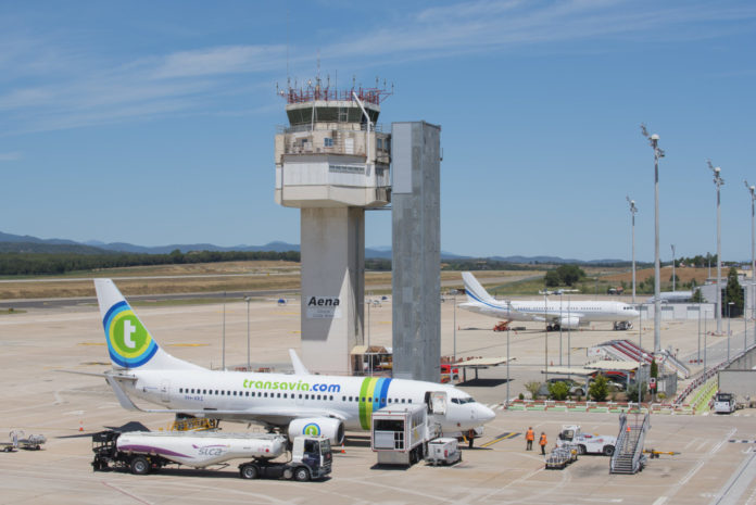 Aeroport de Girona Costa Brava en una imatge d'arxiu Foto: AENA