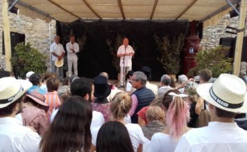 La inauguració de la XIV Fira d’Indians, amb Carles Pàramo