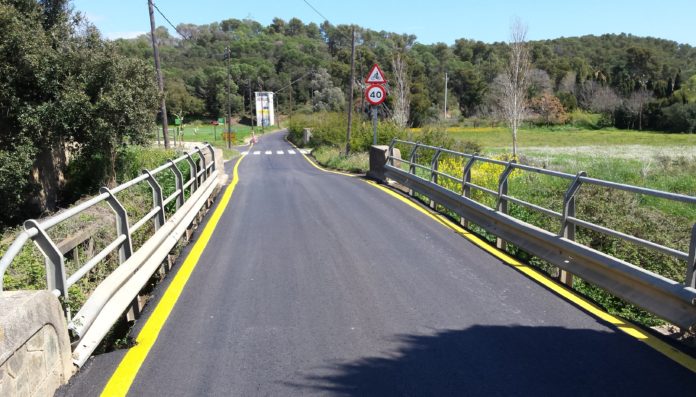 Camí de Castell de Palamós asfaltat | Imatge de l'Ajuntament de Palamós