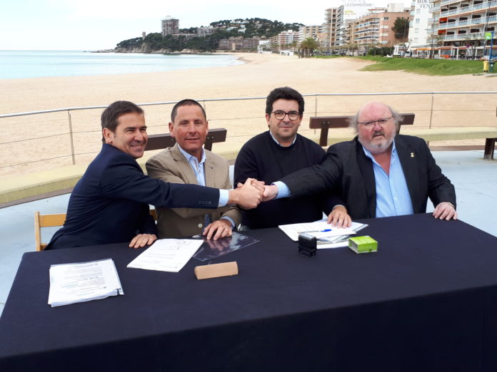 Signatura reforma platja Sant Antoni, Jordi Soler, Bustamante