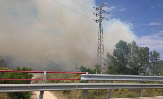 incendi llagostera
