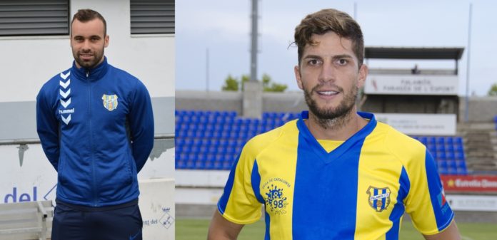 Marc Medina i David Cano / PALAMÓS CF I SERGI CORTÉS