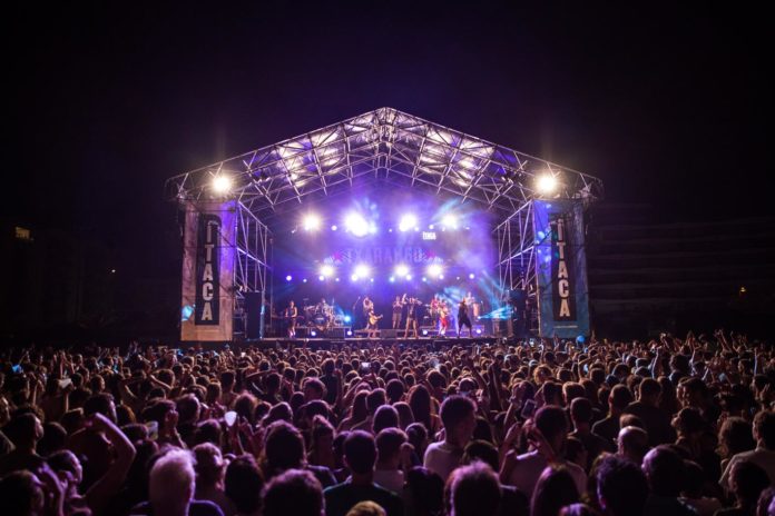 Txarango Festival Ítaca 2018 Txarango durant el concert al Festival Ítaca 2018 | Imatge de l'organització