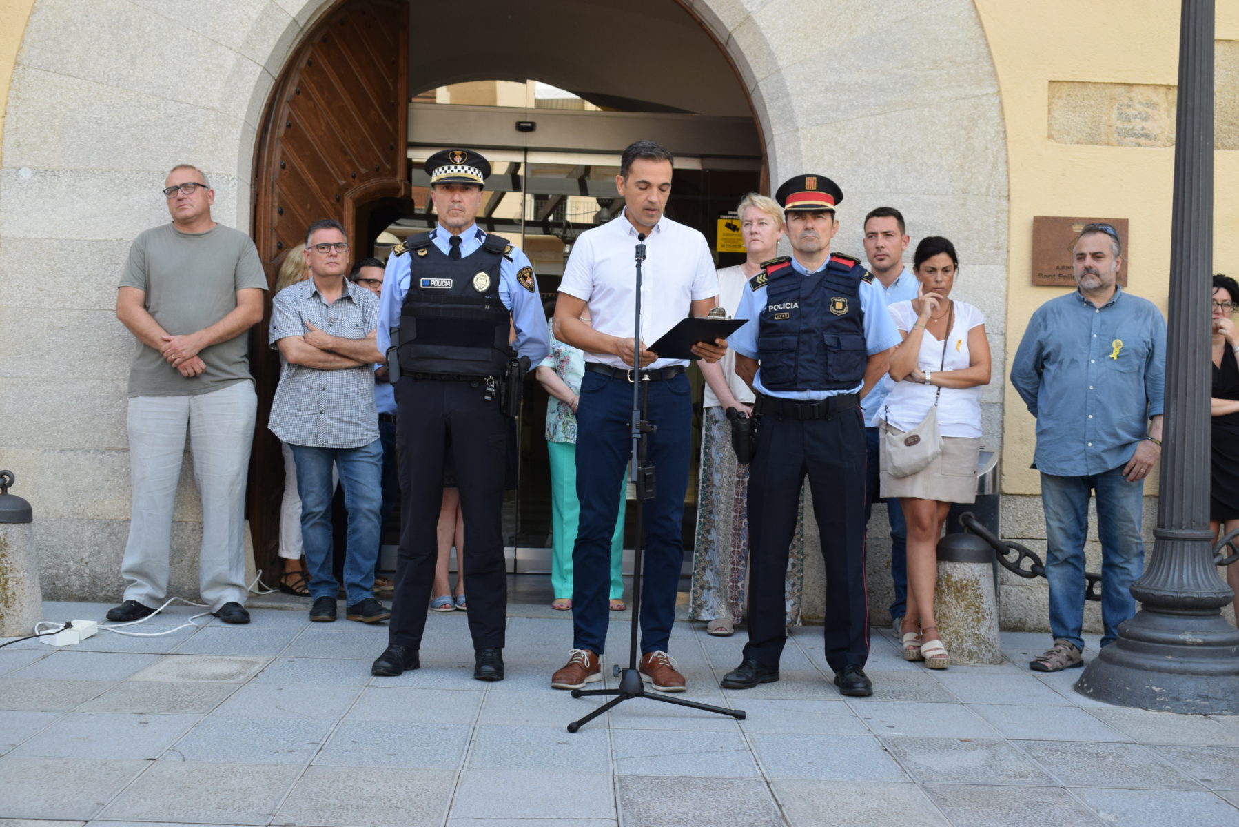 Sant Feliu de Guíxols - Homenatge Atemptat 17A