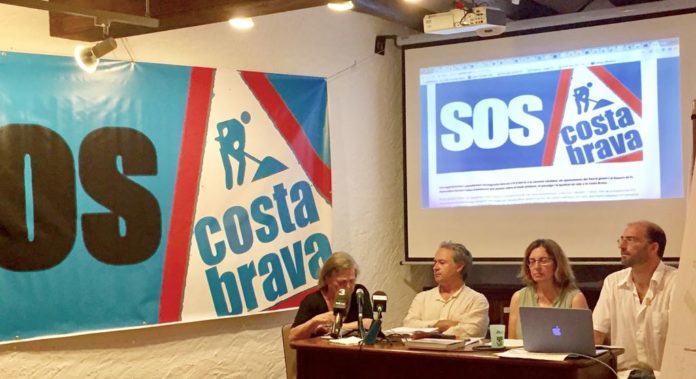Presentació de la plataforma SOS Costa Brava a Pals