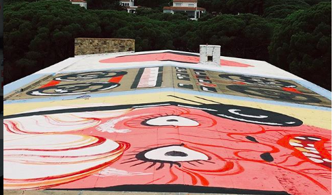 Mural de Marina Capdevila a Radio Liberty Mural de Marina Capdevila a Radio Liberty
