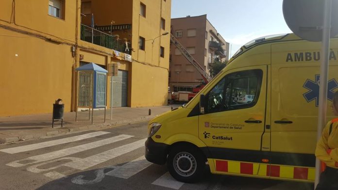 Fuita de Gas Carrer Ample Palafrugell SEM Emergències Ambulància Bombers00002 Fuita de gas al Carrer Ample de Palafrugell
