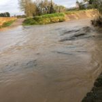 Imatge d'arxiu de l'estat de les inundacions després de les pluges
