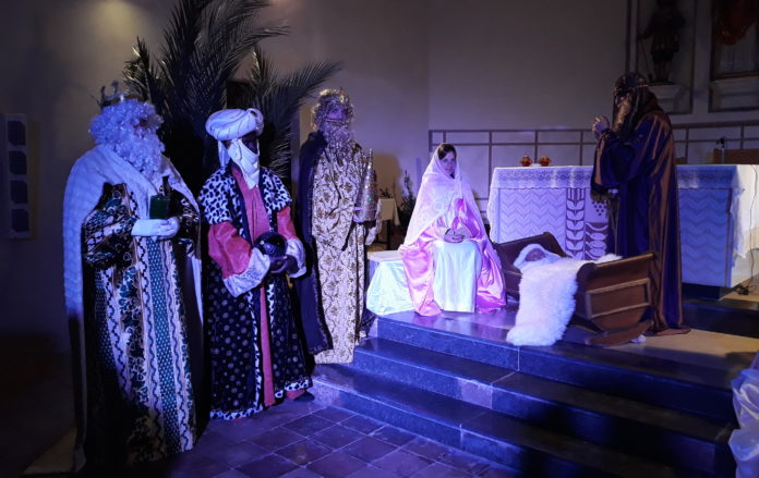Pessebre Vivent Llofriu 2018 Escena del Pessebre Vivent de Llofriu
