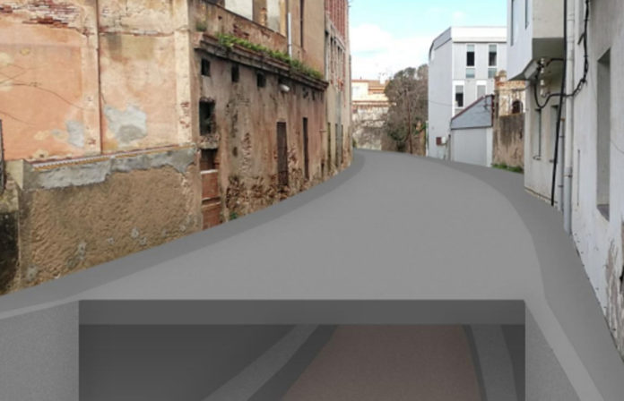 Riera de Sant Amanç - Sant Feliu de Guíxols_00003 Imatge virtual del cobriment de la Riera de Sant Amanç