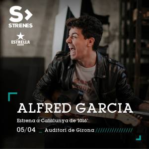 Alfred Garc&iacute;a presentar&agrave; el disc &ldquo;1016&rdquo; el 5 d&rsquo;abril al festival Strenes de Girona