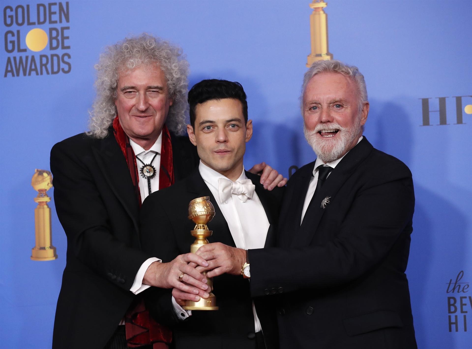 &ldquo;Bohemian Rhapsody&rdquo; i Lady Gaga triomfen als Globus d&rsquo;Or