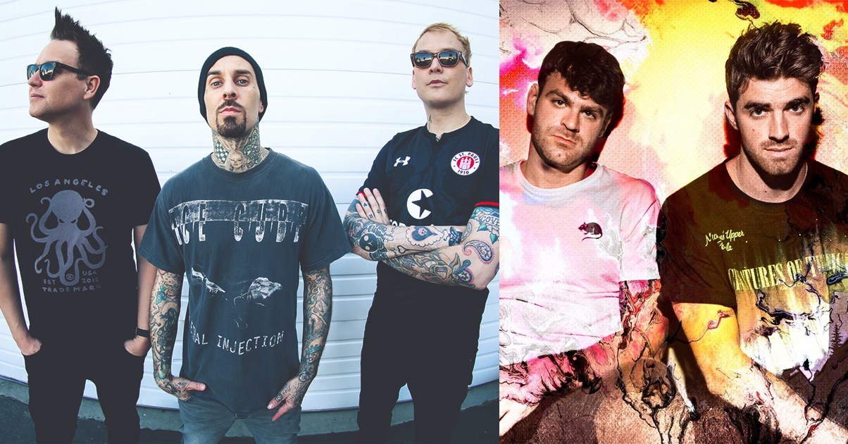 Blink-182 graven un tema amb The Chainsmokers