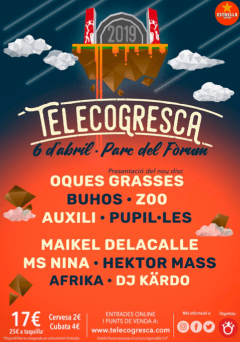 La Telecogresca comptar&agrave; amb Zoo, Oques Grasses, Buhos, Auxili o Pupil&middot;les