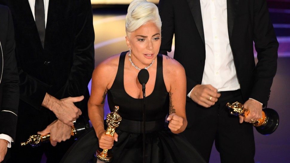 Lady Gaga guanya l&rsquo;Oscar a la millor can&ccedil;&oacute; per &lsquo;Shallow&rsquo;