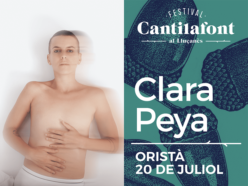 Clara Peya s&rsquo;incorpora al festival Cantilafont
