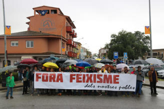 Verges antifeixista mani