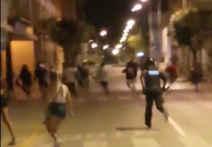 Mossos d'Esquadra a Palamós