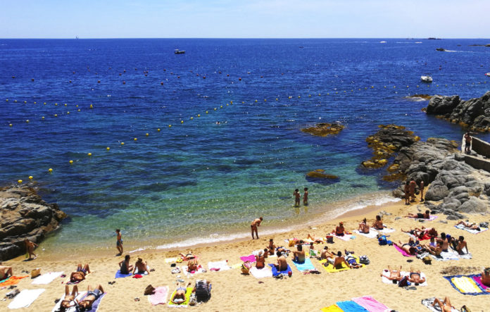 platja platgeta calella de palafrugell