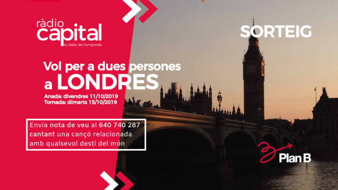 Guanya els vols d'anar i tornar a Londres per a dues persones gràcies a Plan B i Ràdio Capital