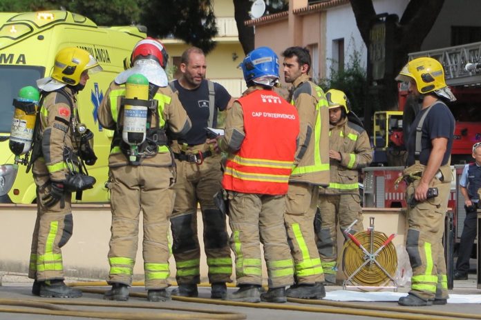 Incendi a S'Agaro 20190813 - 2 Bombers a S'Agaró