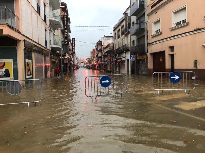 tempestes platja d'aro 22-10-2019