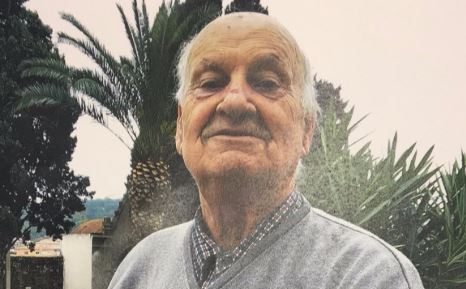 Jordi Padrosa en una imatge compartida per l'Ajuntament de Palafrugell