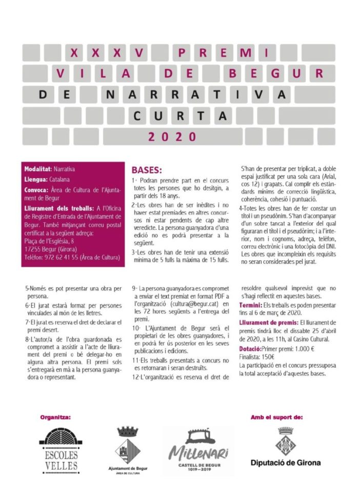 privat:-ja-et-pots-presentar-a-la-nova-convocatoria-del-premi-vila-de-begur-de-narrativa-curta