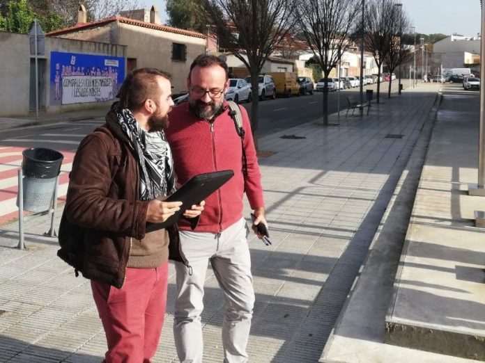 Robert Huertas, exregidor de la CUP a Torroella i Benet Salellas, advocat de Huertas | Imatge d'arxiu