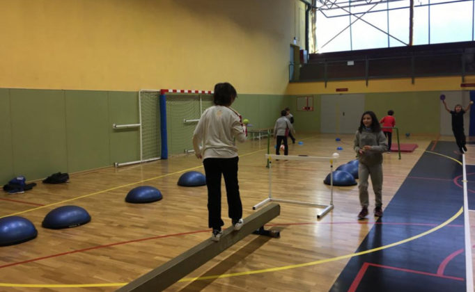 Nens participant als Jocs Esportius Escolars 2019 | Imatge de l'ajuntament de la Bisbal d'Empord&agrave;