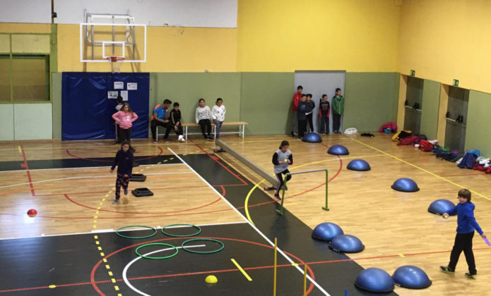 Nens participant als Jocs Esportius Escolars 2019 | Imatge de l'ajuntament de la Bisbal d'Empord&agrave;