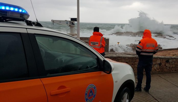 Protecció Civil a Begur durant el temporal Glòria | Imatge de Protecció Civil Begur