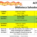 privat:-la-biblioteca-salvador-raurich-s’omple-de-cultura-aquest-mes-de-febrer