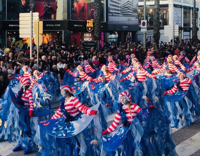 Rua del carnaval de Castell-Platja d'Aro