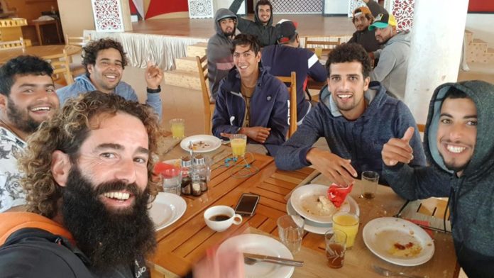 Alex Subirà, un torroellenc aïllat al paradís del Sàhara per culpa de la crisi del coronavirus | Imatge d'Alex Subirà