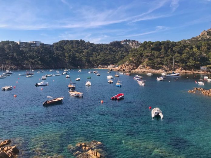 La cala d'Aiguablava a Begur | Imatge del consistori