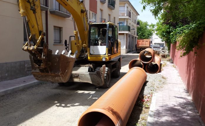 Obres de millora integral de l'Eixample | Imatge de l'Ajuntament de Palamós
