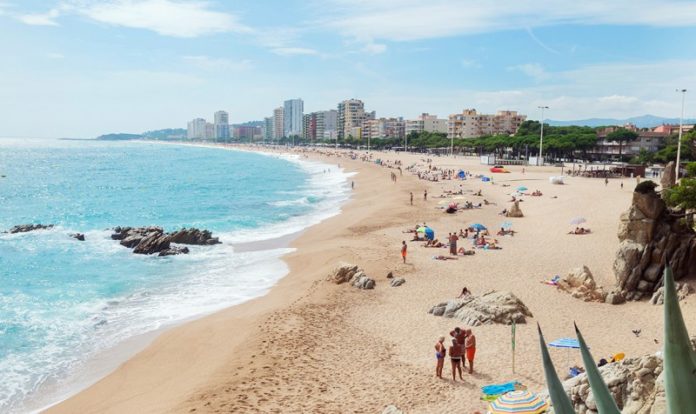 La platja gran de Platja d'Aro | Imatge d'arxiu La platja gran de Platja d'Aro | Imatge d'arxiu