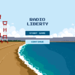 Pantalla inicial del videojoc de radio liberty