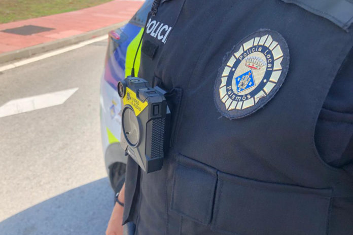 Policia Local de Palamós, dona ferida menjador multa